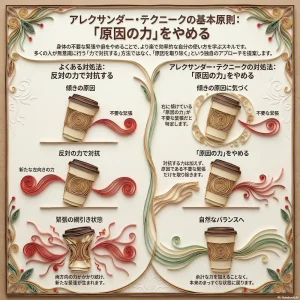 アレクサンダー・テクニークの基本原則：「原因の力」をやめる