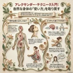 アレクサンダー・テクニーク入門：自然な身体の「使い方」を取り戻す