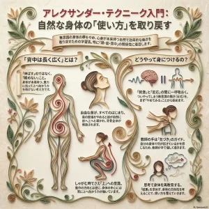 アレクサンダー・テクニーク入門：自然な身体の「使い方」を取り戻す