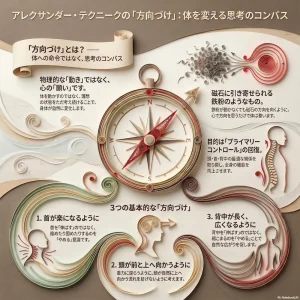 アレクサンダー・テクニークの「方向づけ」：体を変える思考のコンパス