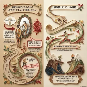 感覚はあてにならない？身体の「つもり」と「実際」のズレ