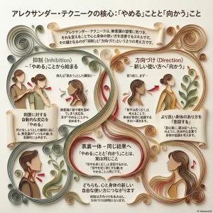 アレクサンダー・テクニークの核心：「やめる」ことと「向かう」こと