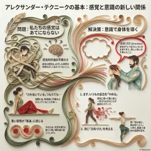 アレクサンダー・テクニークの基本：感覚と意識の新しい関係