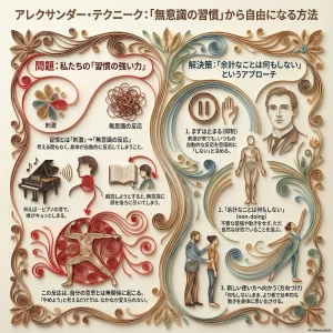 アレクサンダー・テクニーク：「無意識の習慣」から自由になる方法