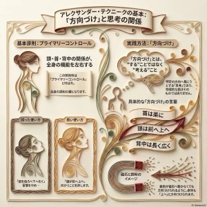 アレクサンダー・テクニークの基本：「方向づけ」と思考の関係