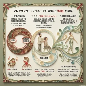アレクサンダー・テクニーク：「習慣」と「抑制」の関係