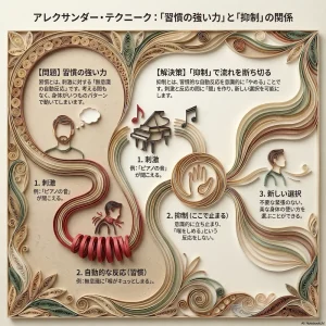 アレクサンダー・テクニーク：「習慣の強い力」と「抑制」の関係