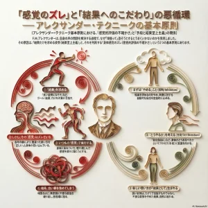 「感覚のズレ」と「結果へのこだわり」の悪循環ーアレクサンダー・テクニークの基本原則
