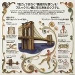 「脱力」ではなく「機能的な張り」を：ブルックリン橋に学ぶ身体のシステム