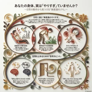 あなたの身体、実は「やりすぎ」ていませんか？