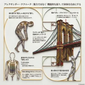 アレクサンダー・テクニーク：脱力ではなく「機能的な張り」で身体を自由にする